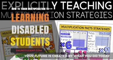 Effective Strategies for Teaching Multiplication to Learning Disabled Students