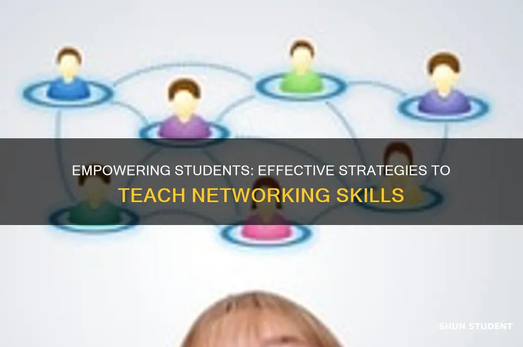 how to teach networking skills to students