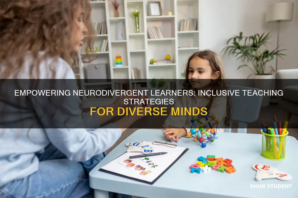 how to teach neurodivergent students