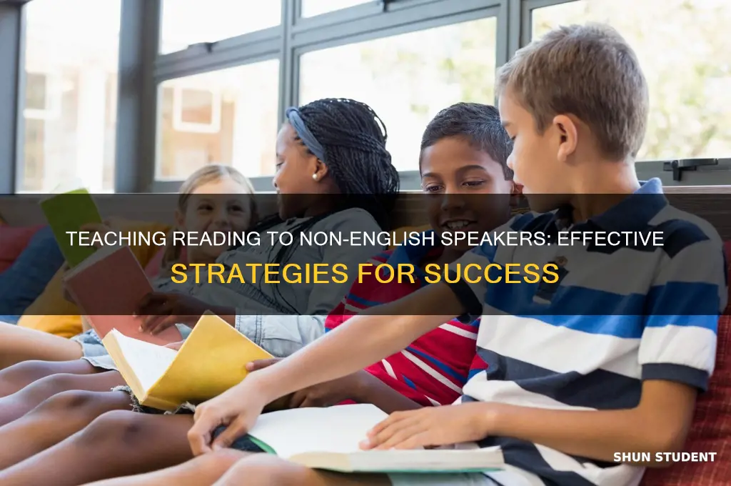 how to teach non english speaking students to read