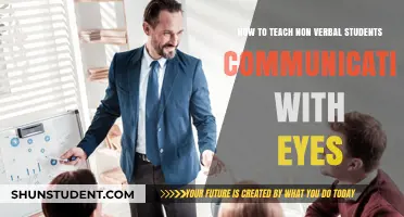 Teaching Non-Verbal Students: Mastering Eye Communication Techniques Effectively