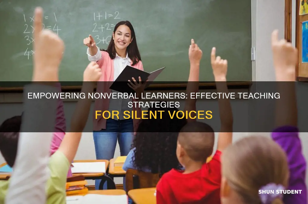 how to teach nonverbal students