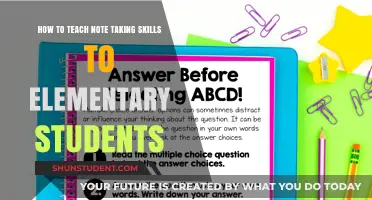 Effective Note-Taking Strategies for Young Learners in Elementary School