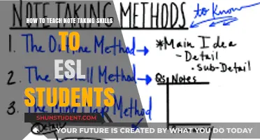 Effective Note-Taking Strategies for ESL Learners: A Comprehensive Guide