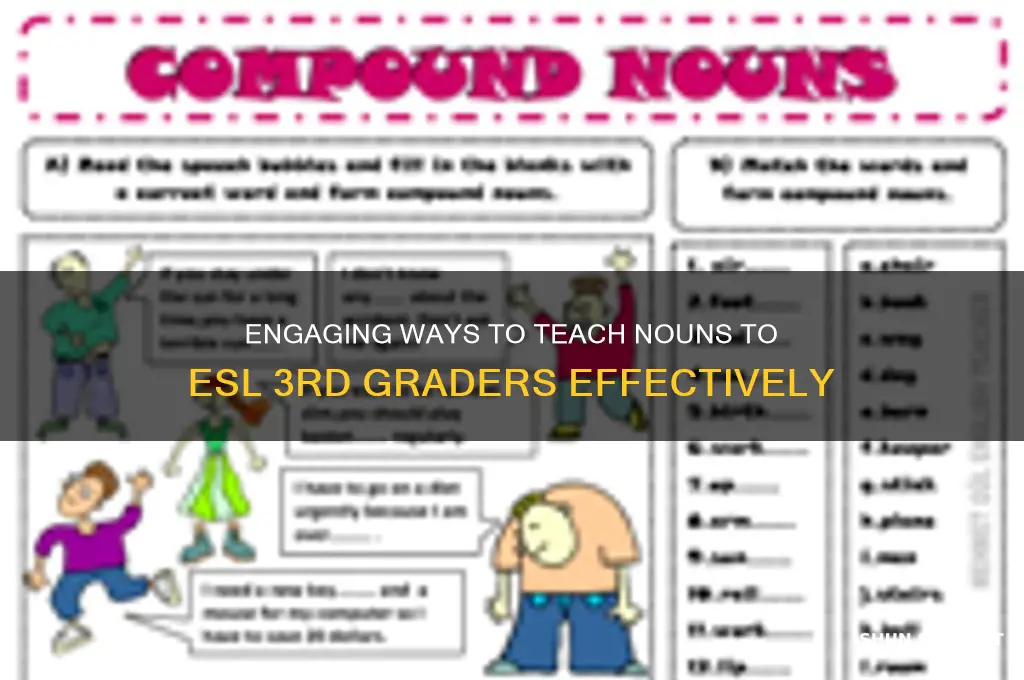 how to teach nouns to esl 3rd grade students