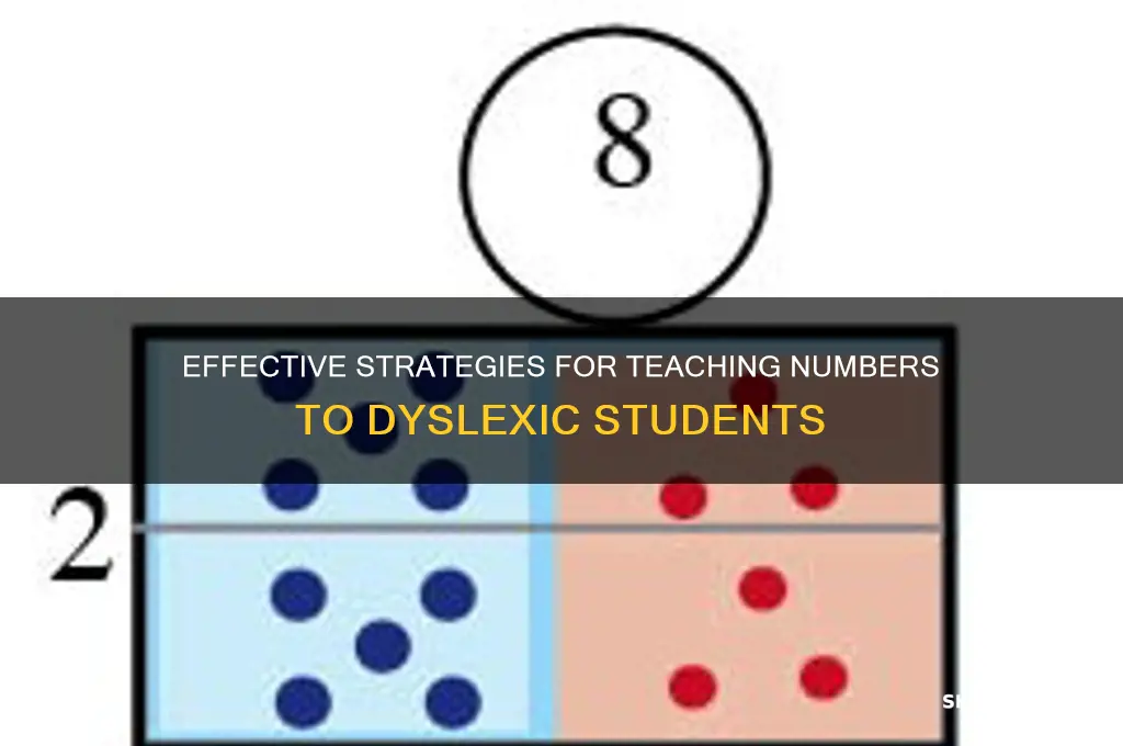 how to teach numbers to dyslexic student