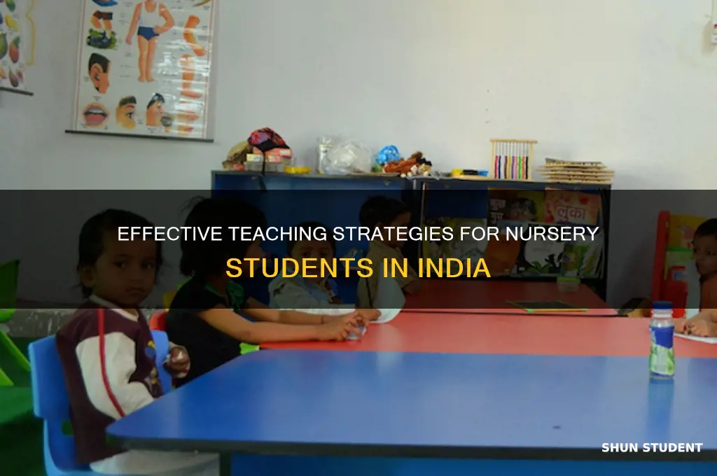 how to teach nursery students in india