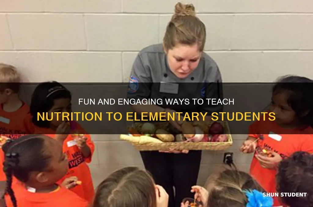 how to teach nutrition to elementary students