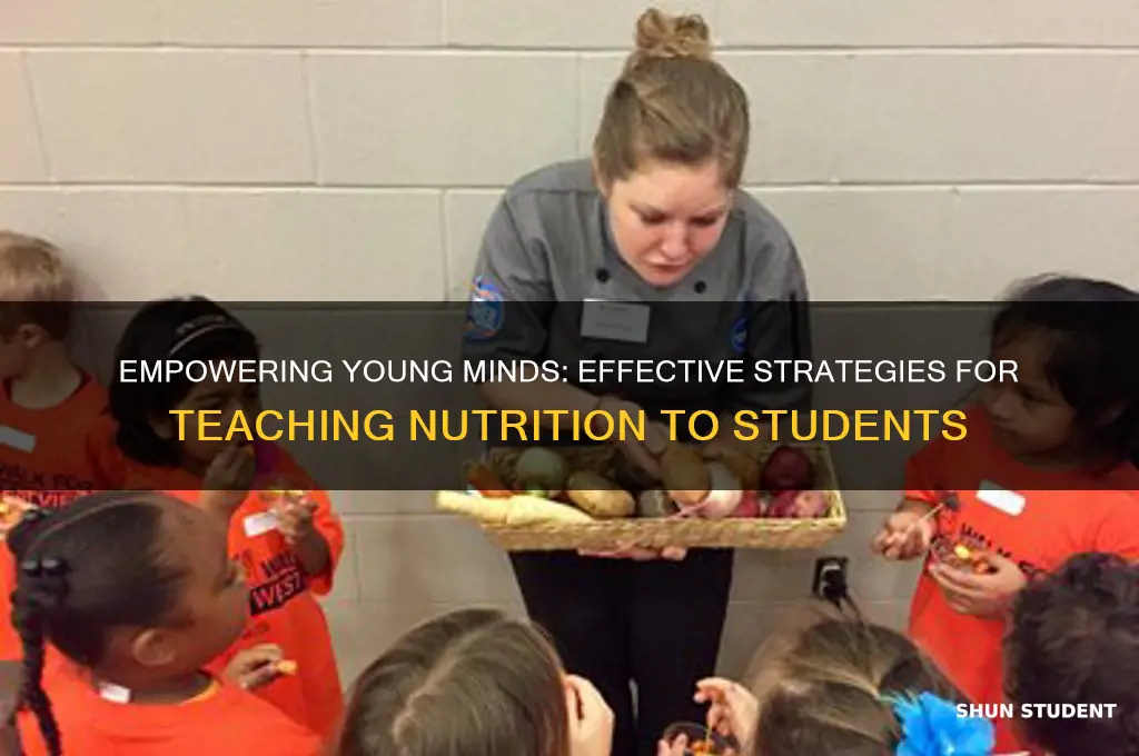 how to teach nutrition to students