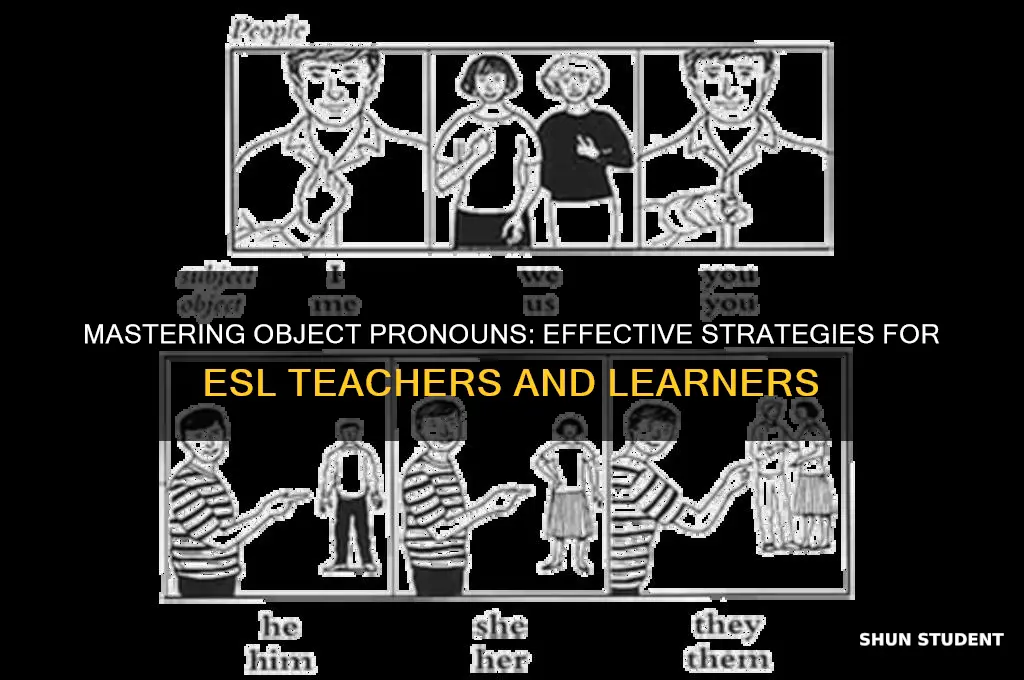 how to teach object pronouns to esl students