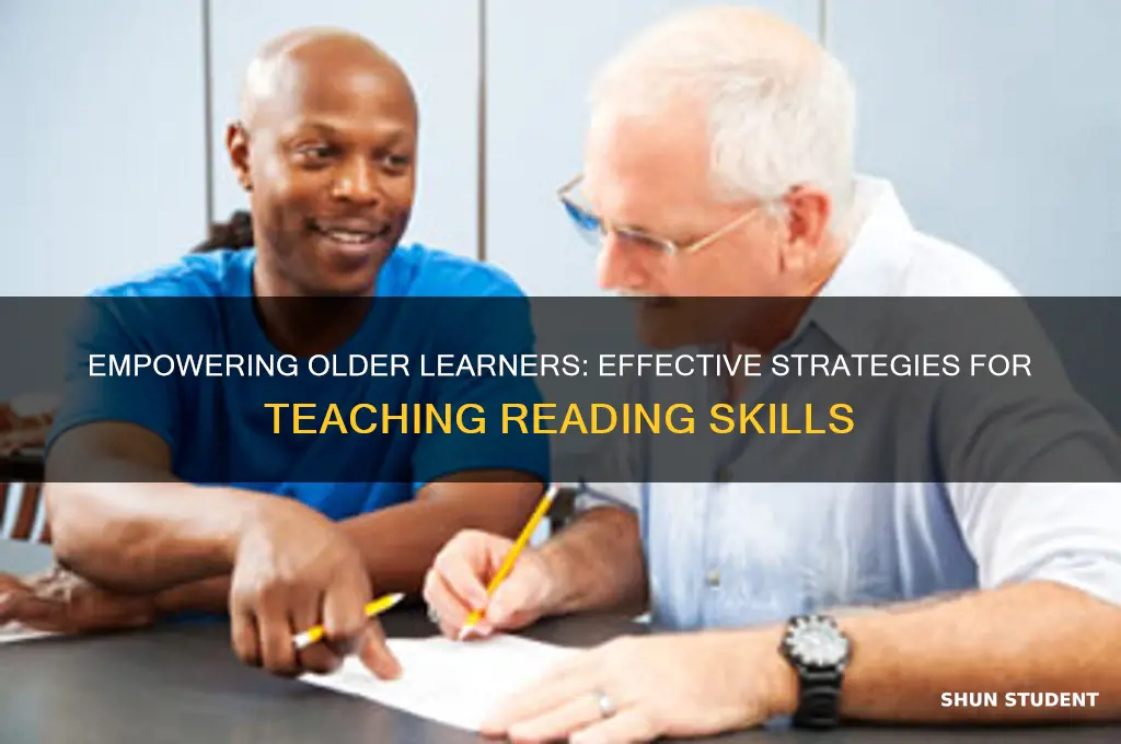 how to teach older students to read
