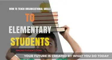 Teaching Elementary Students Organizational Skills for Success in School