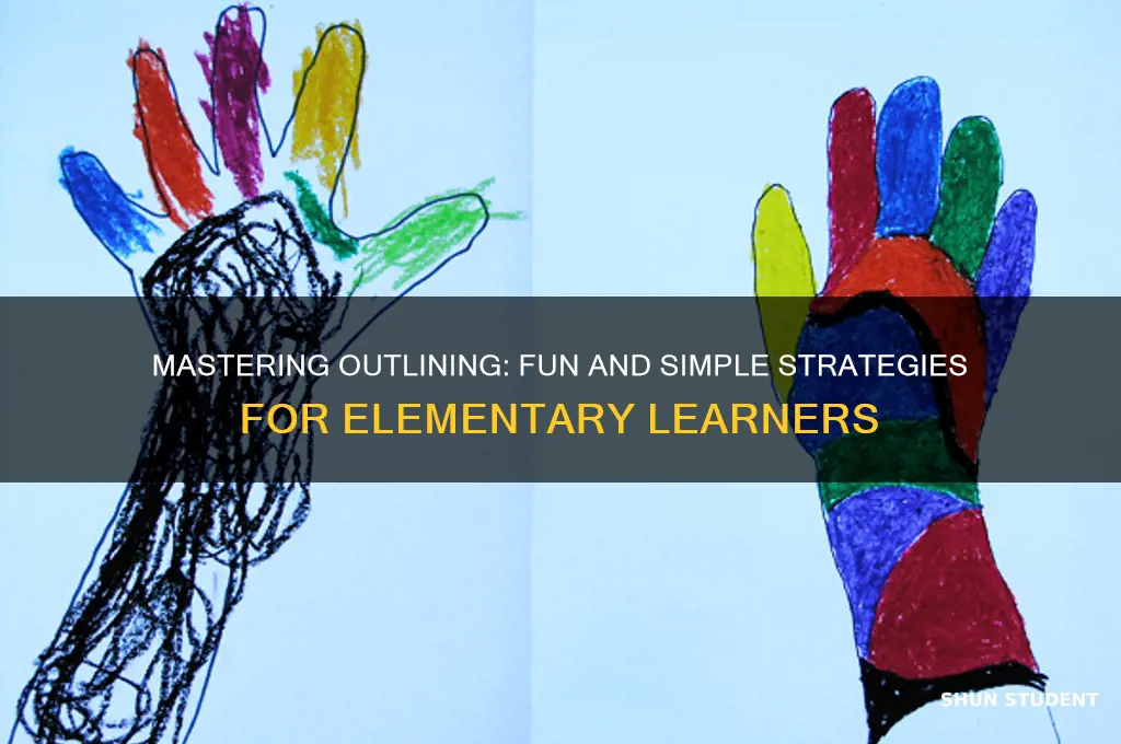 how to teach outlining to elementary students