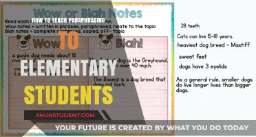 Teaching Paraphrasing Skills: Engaging Strategies for Elementary Students