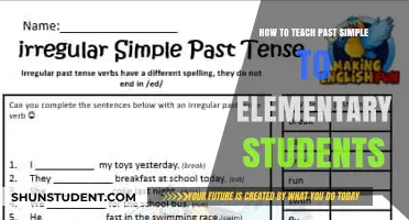 Mastering Past Simple: Fun and Effective Teaching Tips for Elementary Students