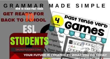 Mastering Past Tense: Effective Strategies for Teaching ESL Students
