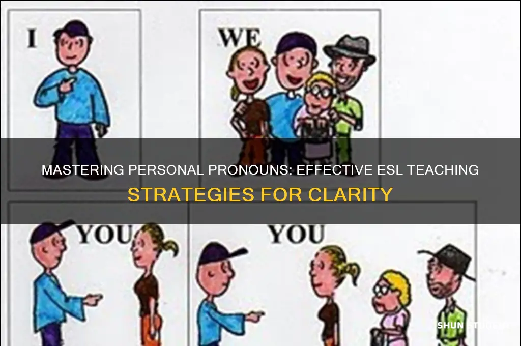 how to teach personal pronouns to esl students