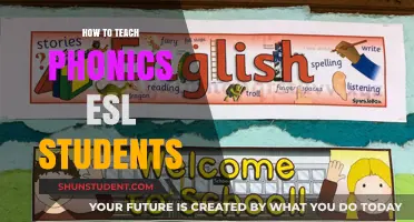 Effective Phonics Strategies for ESL Learners: A Comprehensive Teaching Guide