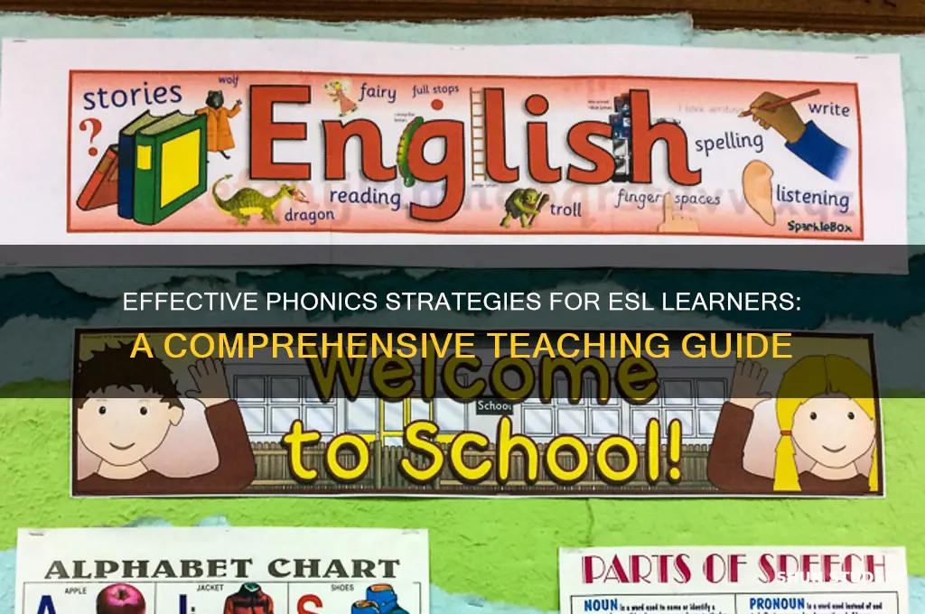 how to teach phonics esl students