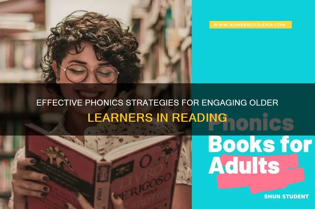 how to teach phonics to older students