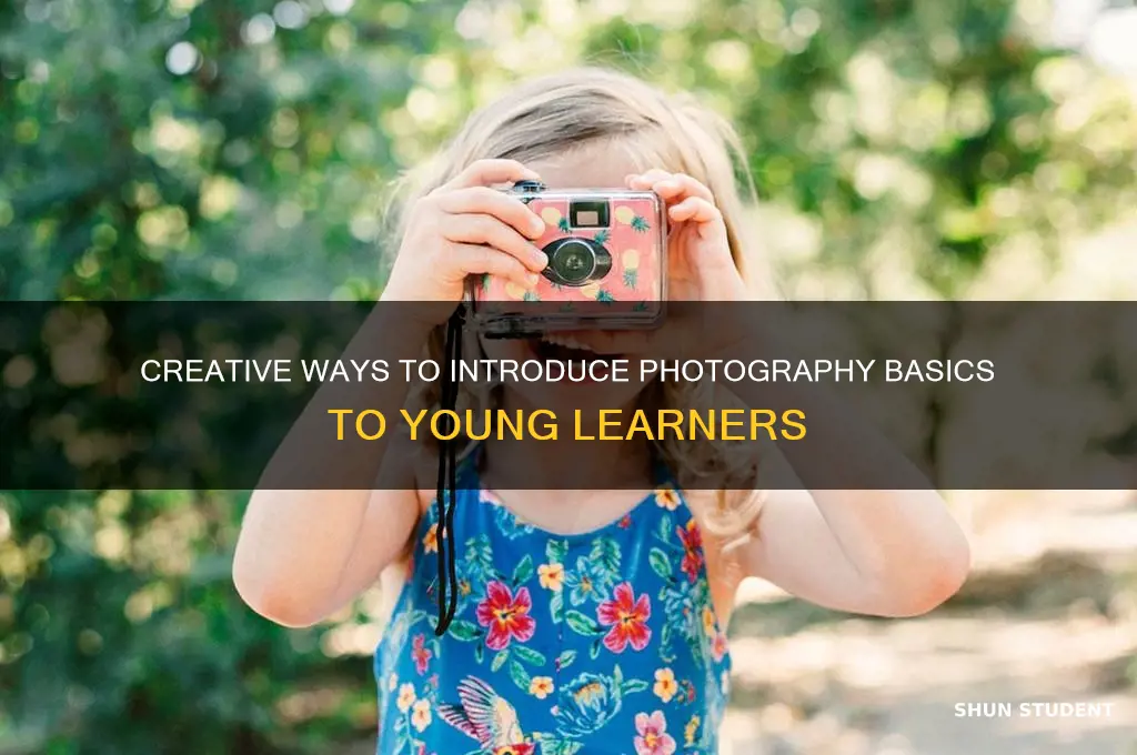 how to teach photography to elementary students
