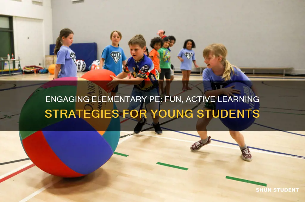 how to teach physical education to elementary students