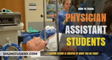 Effective Strategies for Teaching Physician Assistant Students in Clinical Settings