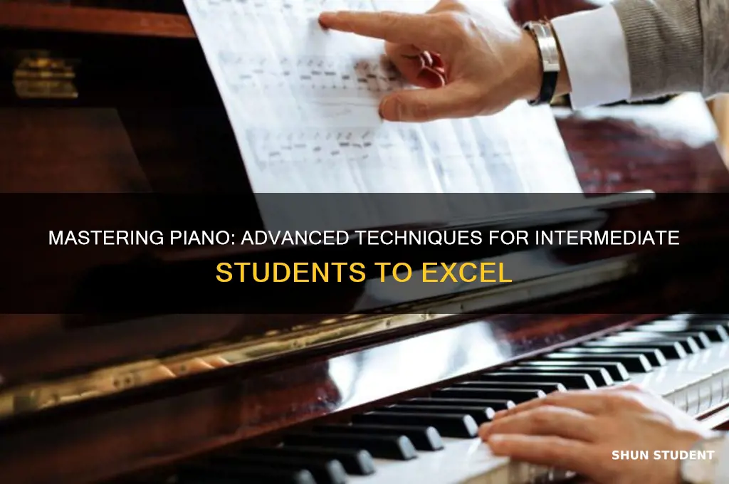 how to teach piano to intermediate students