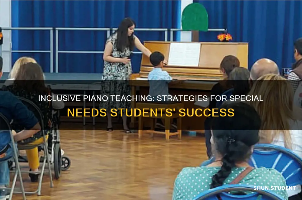 how to teach piano to special needs students