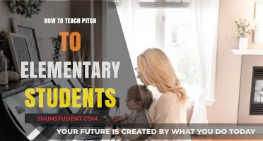 Teaching Pitch to Elementary Students: Fun and Effective Strategies