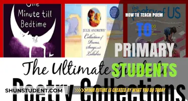 Engaging Young Minds: Creative Strategies for Teaching Poetry to Primary Students