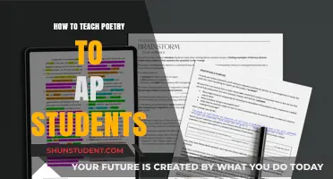 Unlocking Poetry: Strategies for Engaging AP Students in Verse Analysis
