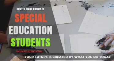 Unlocking Rhyme and Reason: Teaching Poetry to Special Education Students