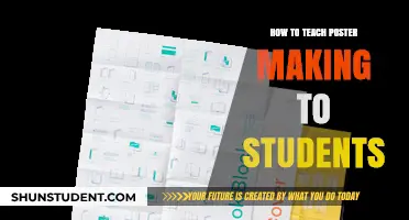 Creative Poster Making: Engaging Techniques to Teach Students Effectively