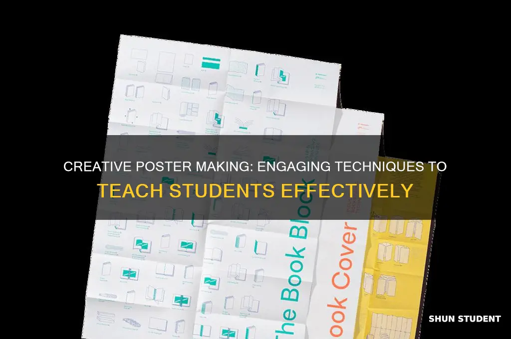 how to teach poster making to students
