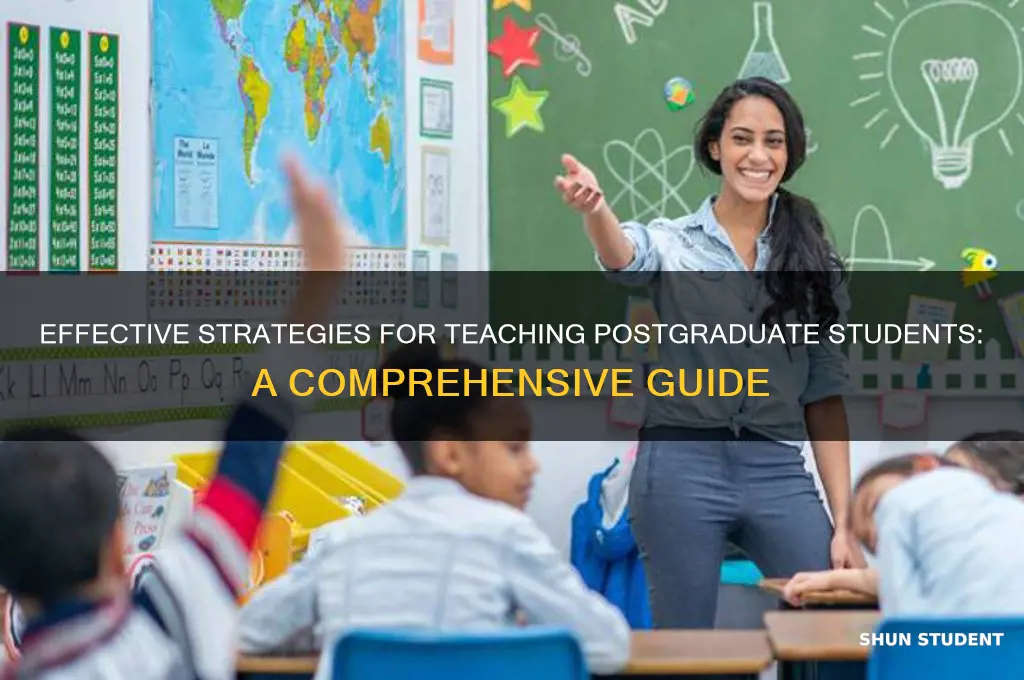 how to teach postgraduate students