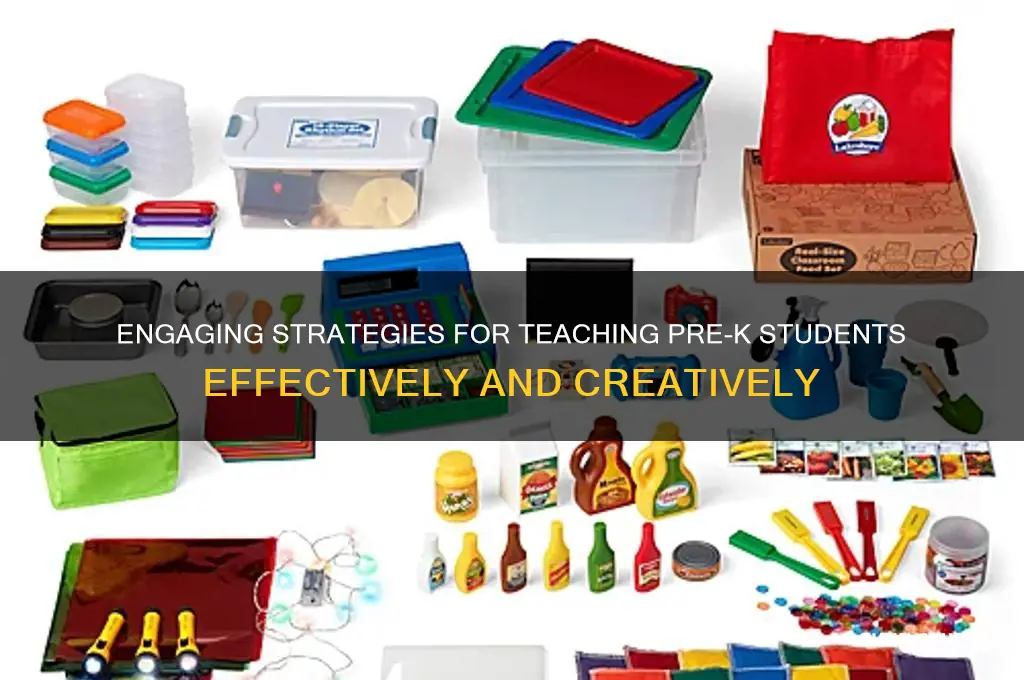 how to teach pre k students