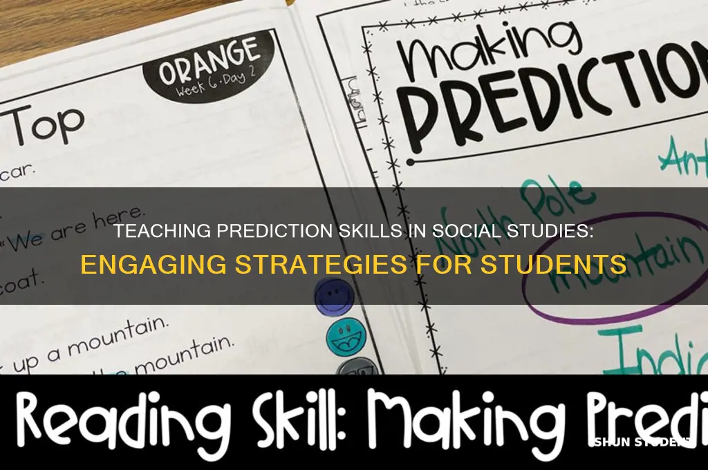 how to teach prediction in social studies to students