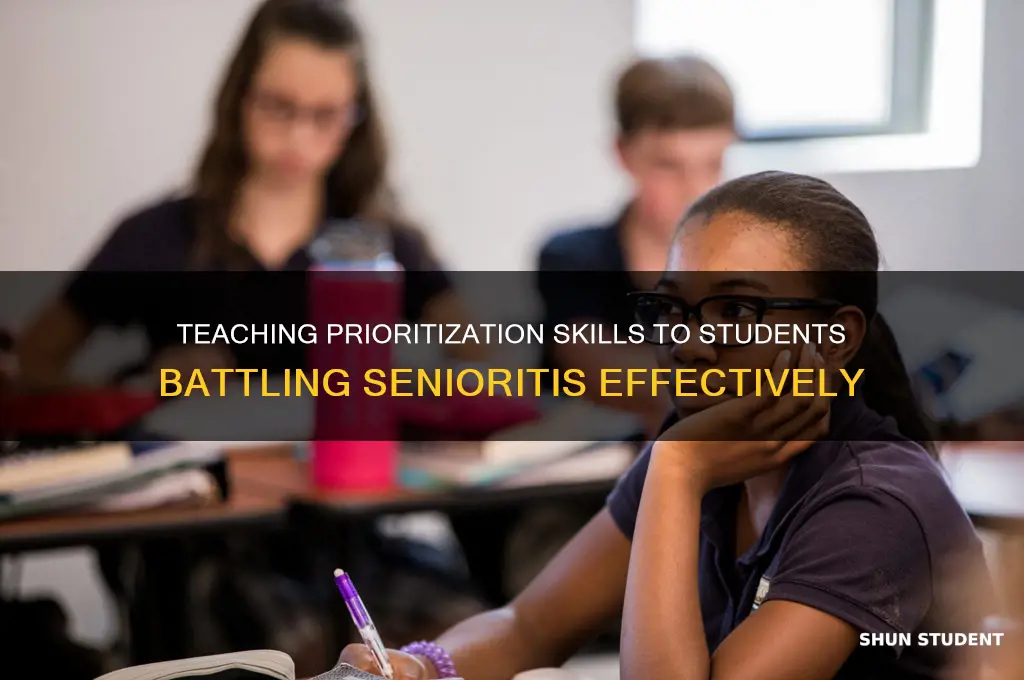 how to teach prenurisng to students with senoritis