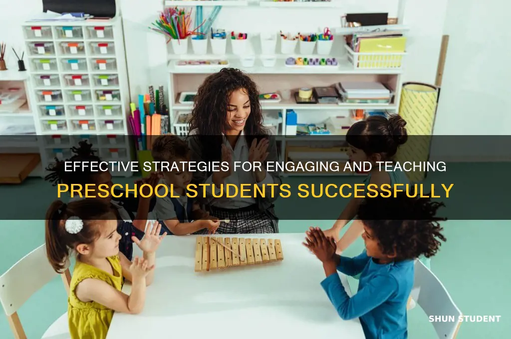 how to teach preschool students