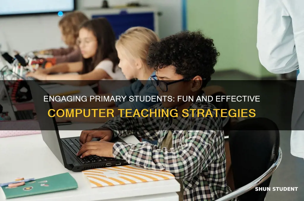 how to teach primary students computer