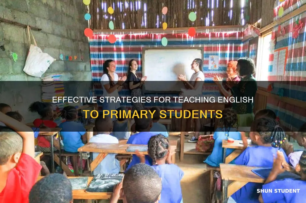 how to teach primary students english