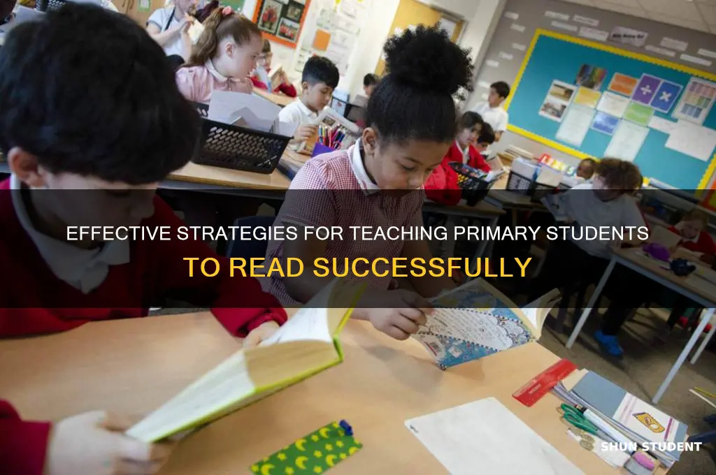 how to teach primary students to read