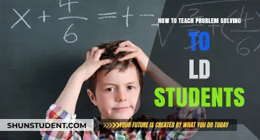 Empowering LD Learners: Strategies for Teaching Effective Problem Solving