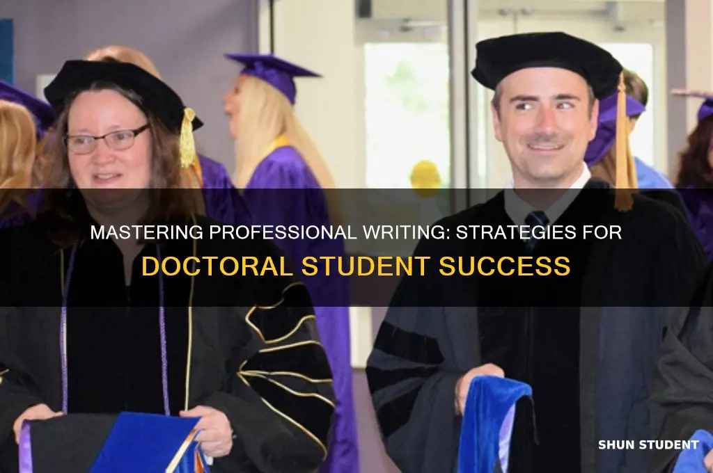 how to teach professional writing to doctoral level students