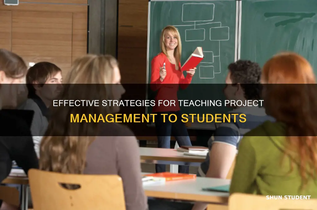 how to teach project management to students