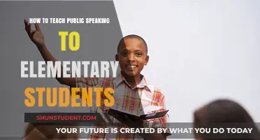 Empowering Young Voices: Teaching Public Speaking to Elementary Students