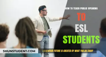 Empowering ESL Students: Effective Strategies for Teaching Public Speaking