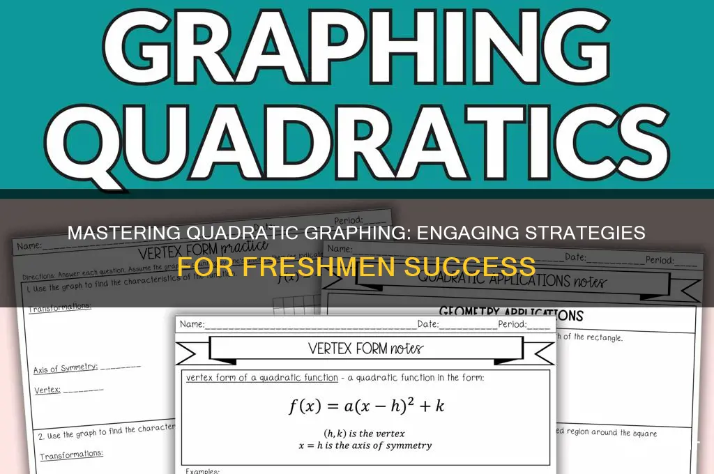 how to teach quadratic graphing to freshmen students
