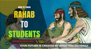 Teaching Rahab's Story: Engaging Students with Biblical Courage and Faith